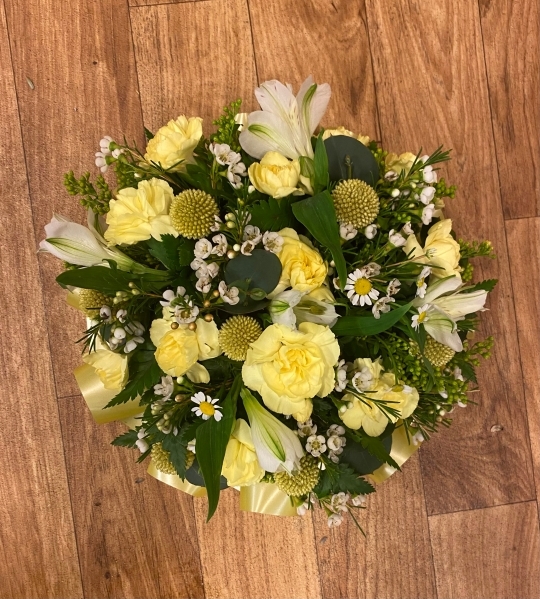 Yellow and White Posy